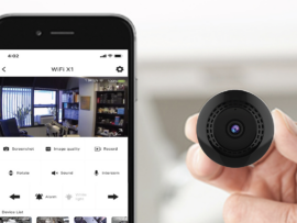 The TOKK™ CAM C2+ Range of Smart WiFi Discreet Day/Night Vision Camera.